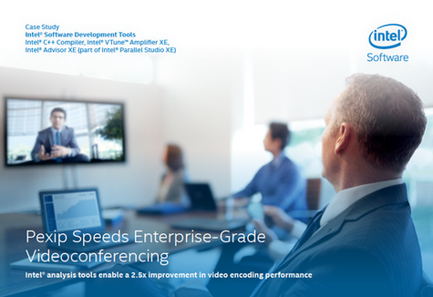 Pexip razem z Intel zwiększają wydajność przetwarzania wideo o 250%