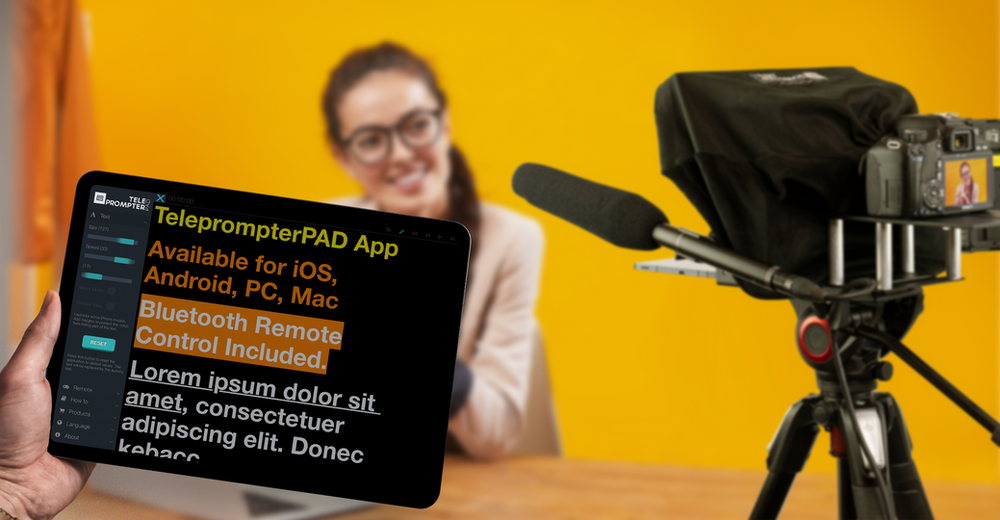 Teleprompter - niezbędne narzędzie do komunikacji online