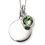 Thumbnail: Birthstone And Engravable Disc Necklace
