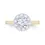 Thumbnail: 18ct Yellow Gold 1.60ct Lab-Grown Halo Diamond Ring