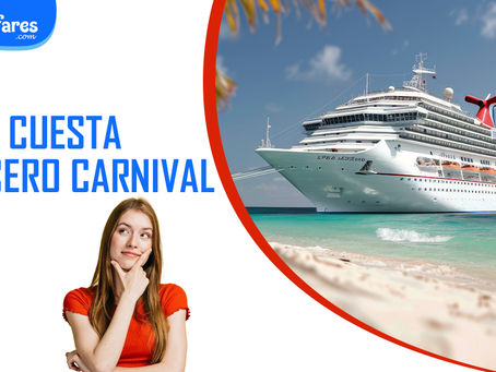 Costo del crucero de Carnival por persona | +1-888-653-0010
