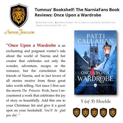 Tumnus’ Bookshelf: The Narnia Fans Book Reviews: Once Upon a Wardrobe