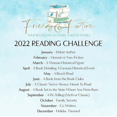 Friends & Fiction 2022 Reading Challenge