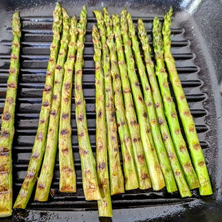Grilled Asparagus, The Spirited Chef, British Columbia, Canada