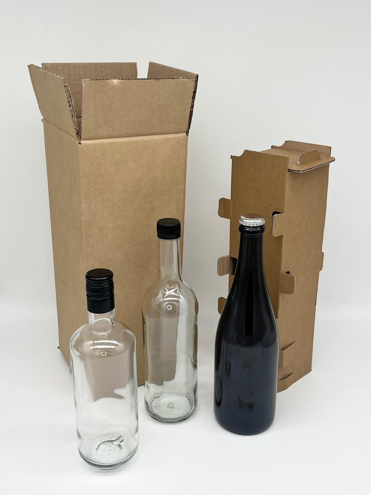 1 Pack - 70cl/75cl/750ml Shipping Box