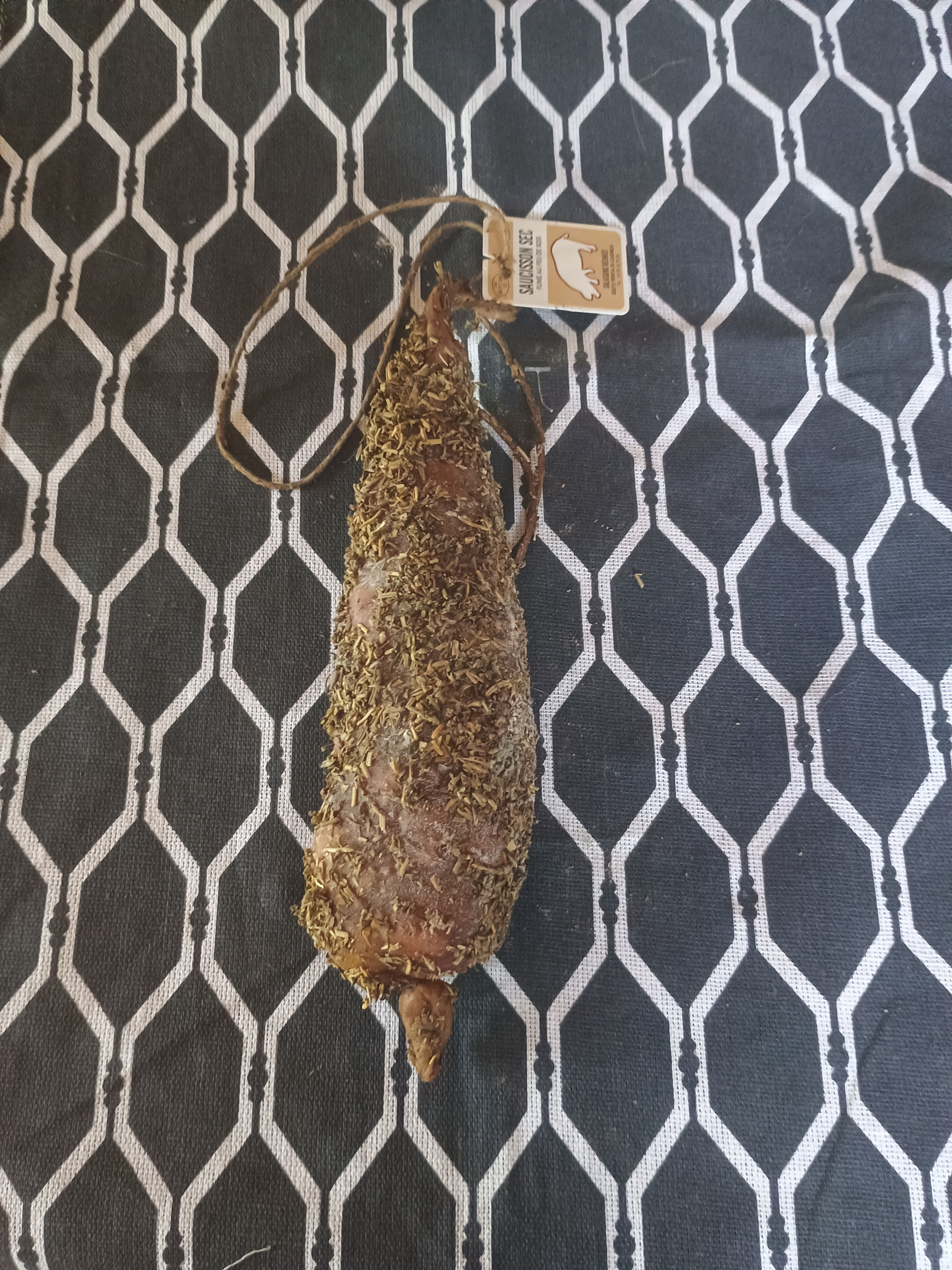 Saucisse sèche au herbes SALAISONS REUNIES environ 230g