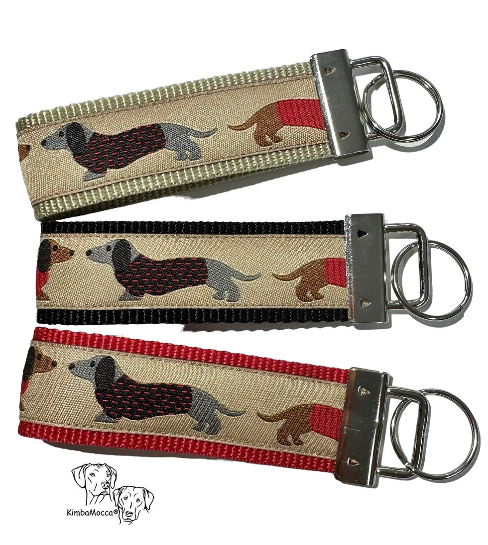 Schlüsselband Dachshund/Key ring dachshund