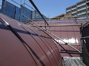 鋼板屋根遮熱フッ素塗装.JPG