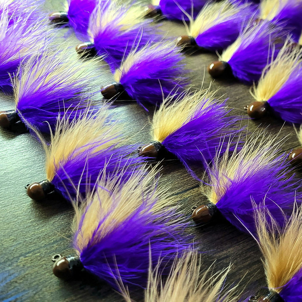 Thumbnail: PBJ Color CT Fish Nerd Premium Marabou Jigs