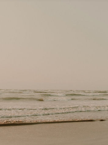 Serene Cantabrian ocean view symbolising calm and renewal on The Path retreat.