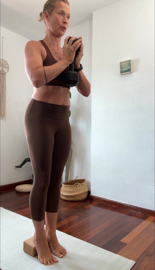 Heavy resistance strength training for women over 40 using compound lifts to build muscle, increase bone density, and support long-term strength