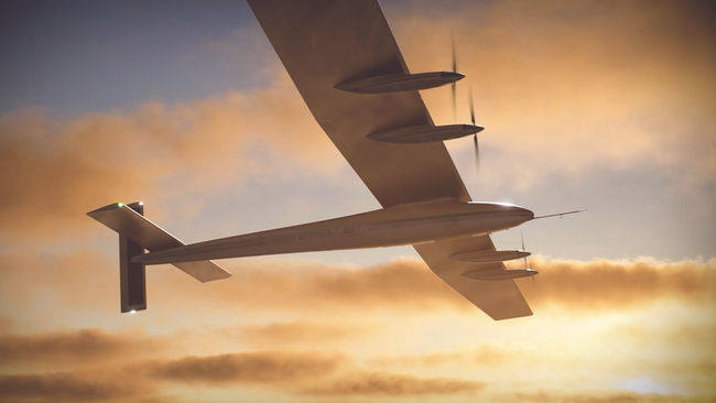 Bigger than a 747, this Plane can Fly for Months on its Own