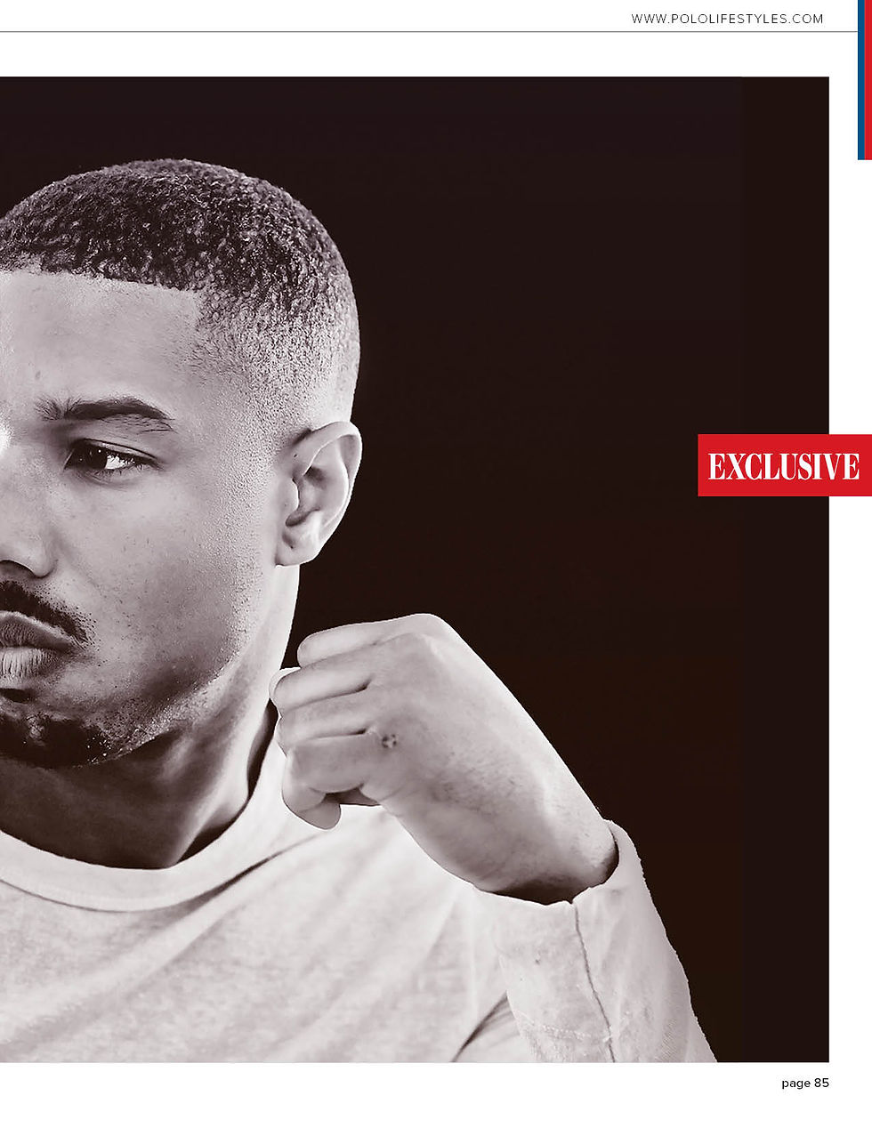Thumbnail: Polo Lifestyles: January 2023 Michael B. Jordan