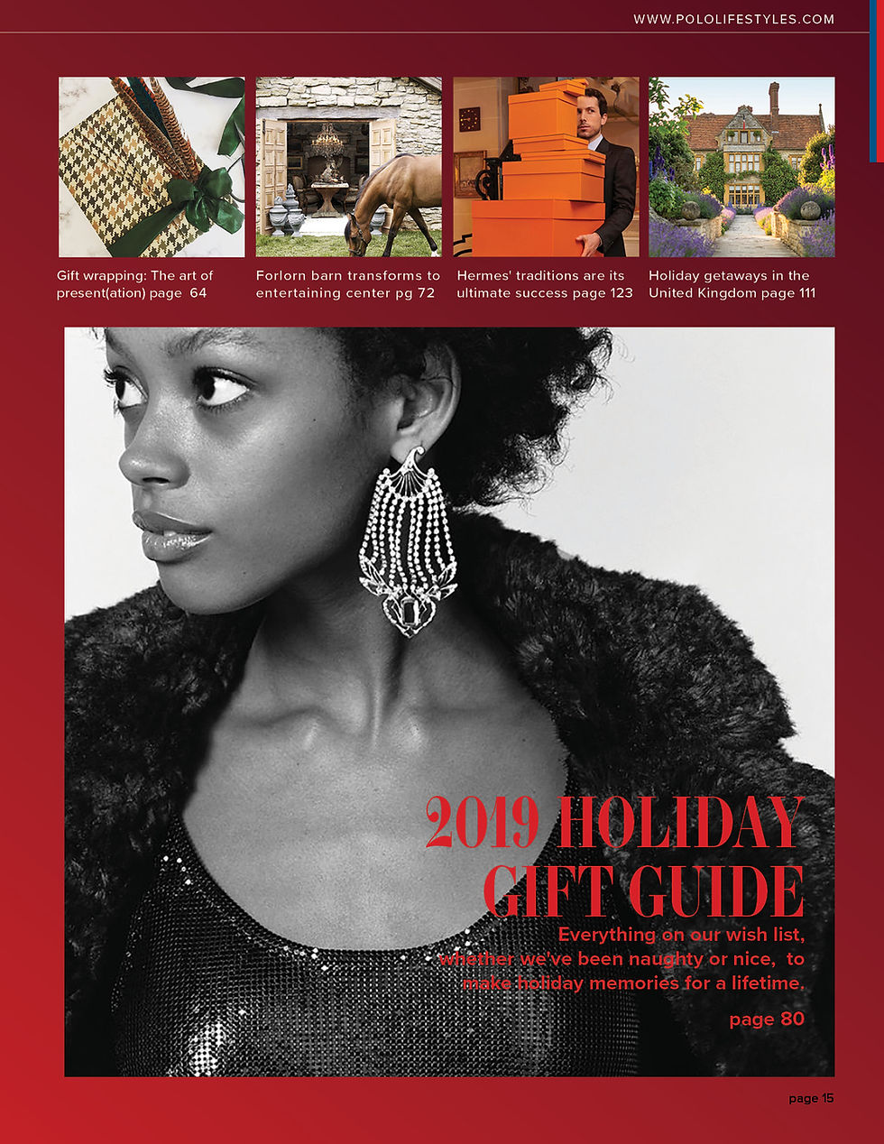Thumbnail: Polo Lifestyles: December 2019 - Holiday Gift Guide