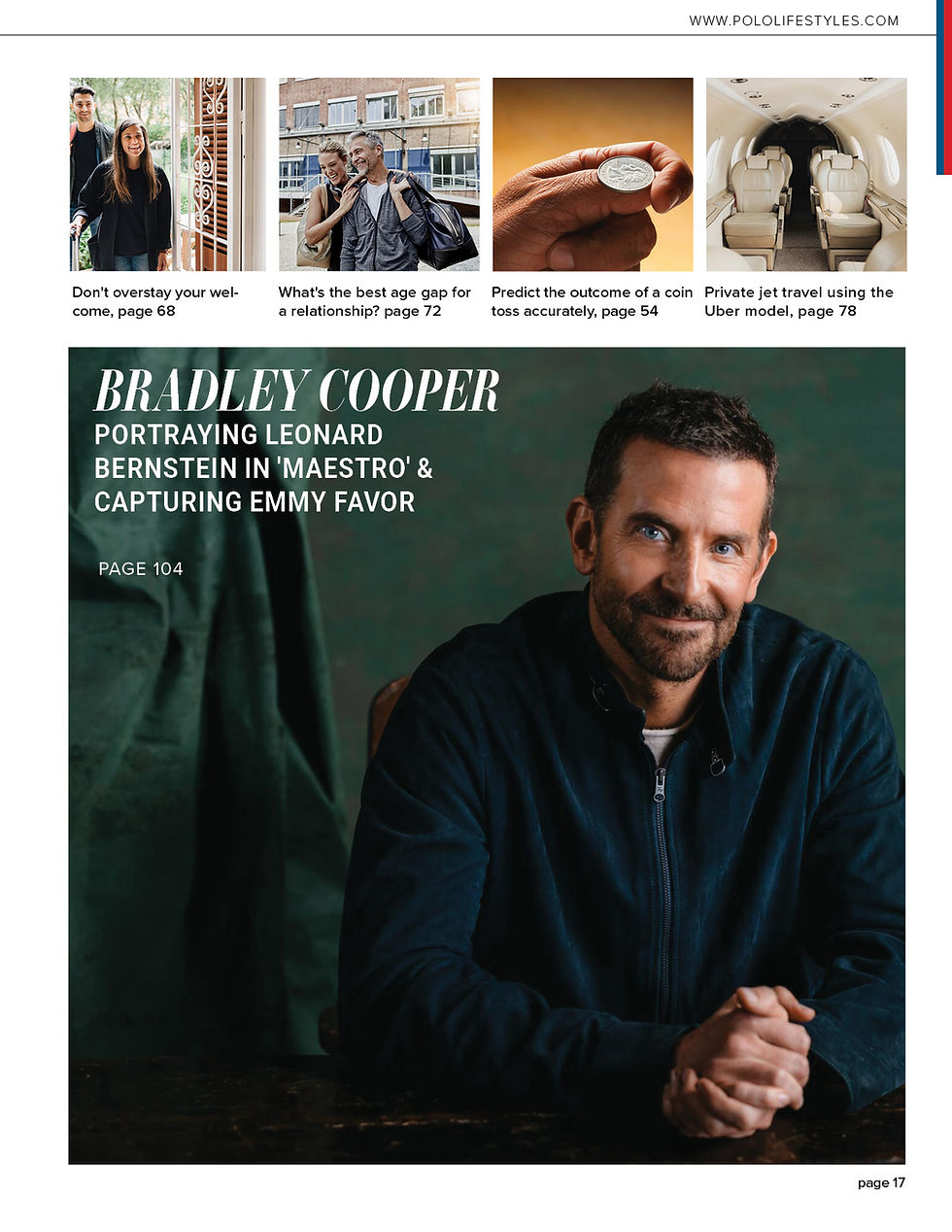 Thumbnail: Polo Lifestyles January 2024: Maestro Bradley Cooper