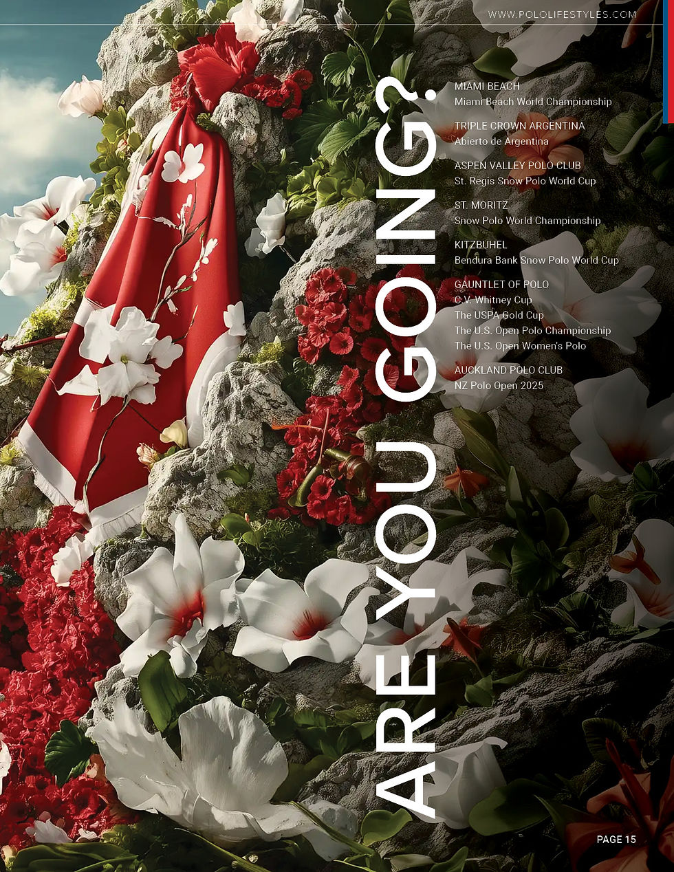 Thumbnail: Polo Lifestyles December 2024: Holiday Gift Guide