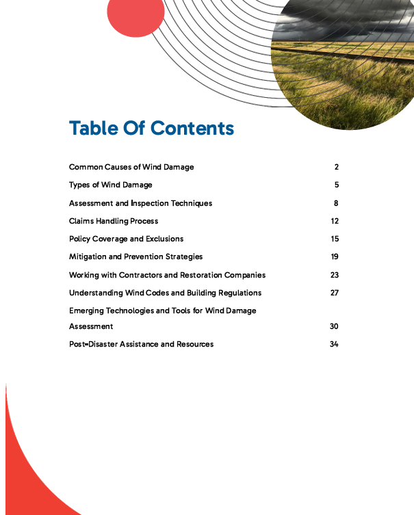 Ebook: Assessing Wind Damage