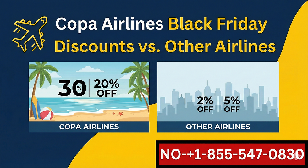 How Copa Airlines Black Friday Discounts Compare with Other Airlines