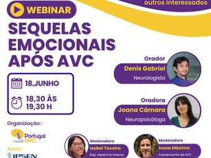 Webinar: Sequelas Emocionais após AVC