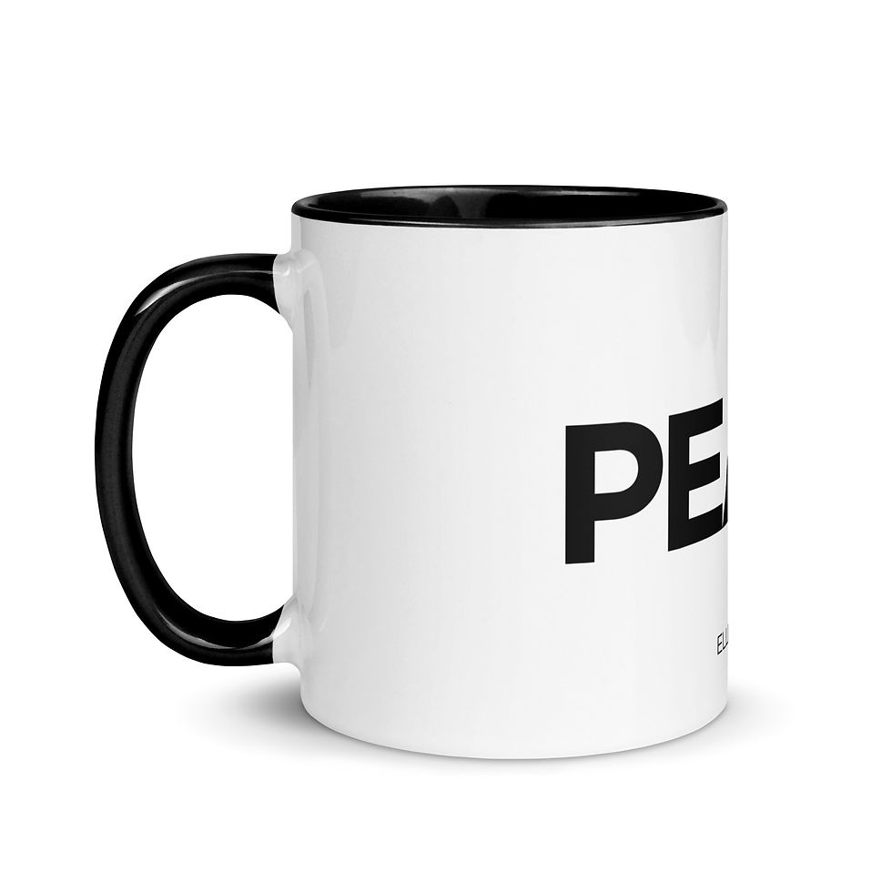 Thumbnail: Peace Within - Mug with Color Inside