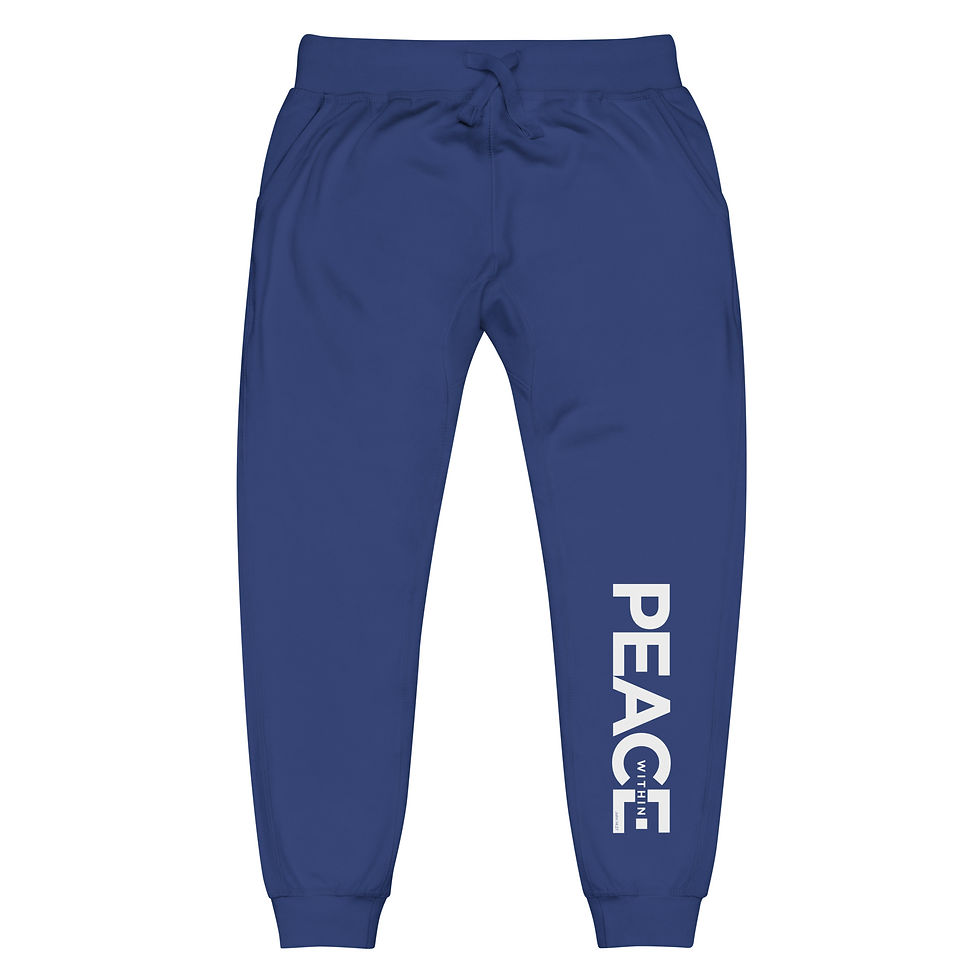 Thumbnail: Peace Within - 1 John 4:4 - Unisex fleece sweatpants