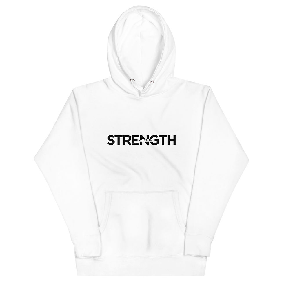 Thumbnail: Strength Within - 2 Corinthians 12:9 - Hoodie