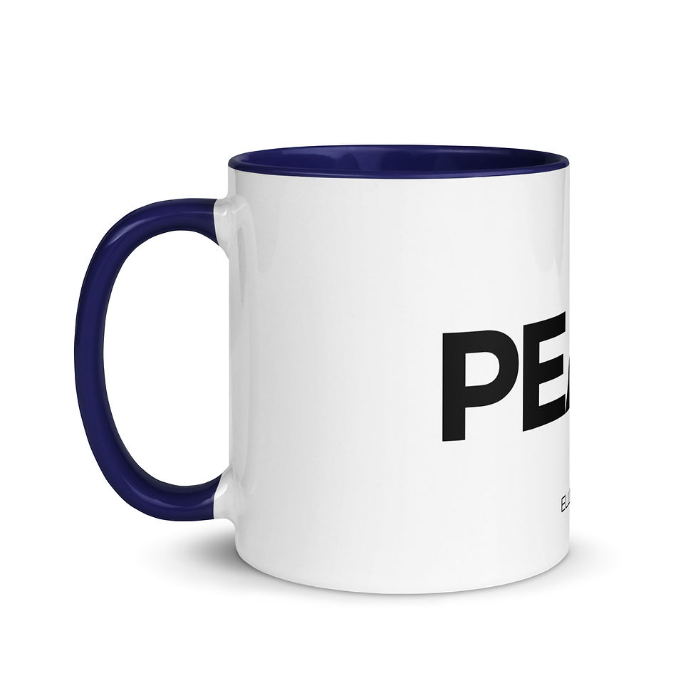 Thumbnail: Peace Within - Mug with Color Inside