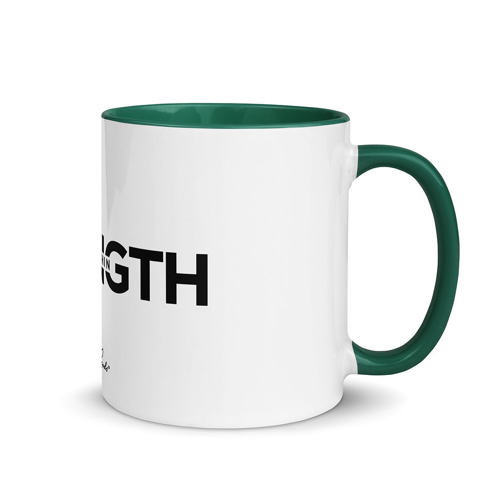 Thumbnail: Strength Within - Mug with Color Inside