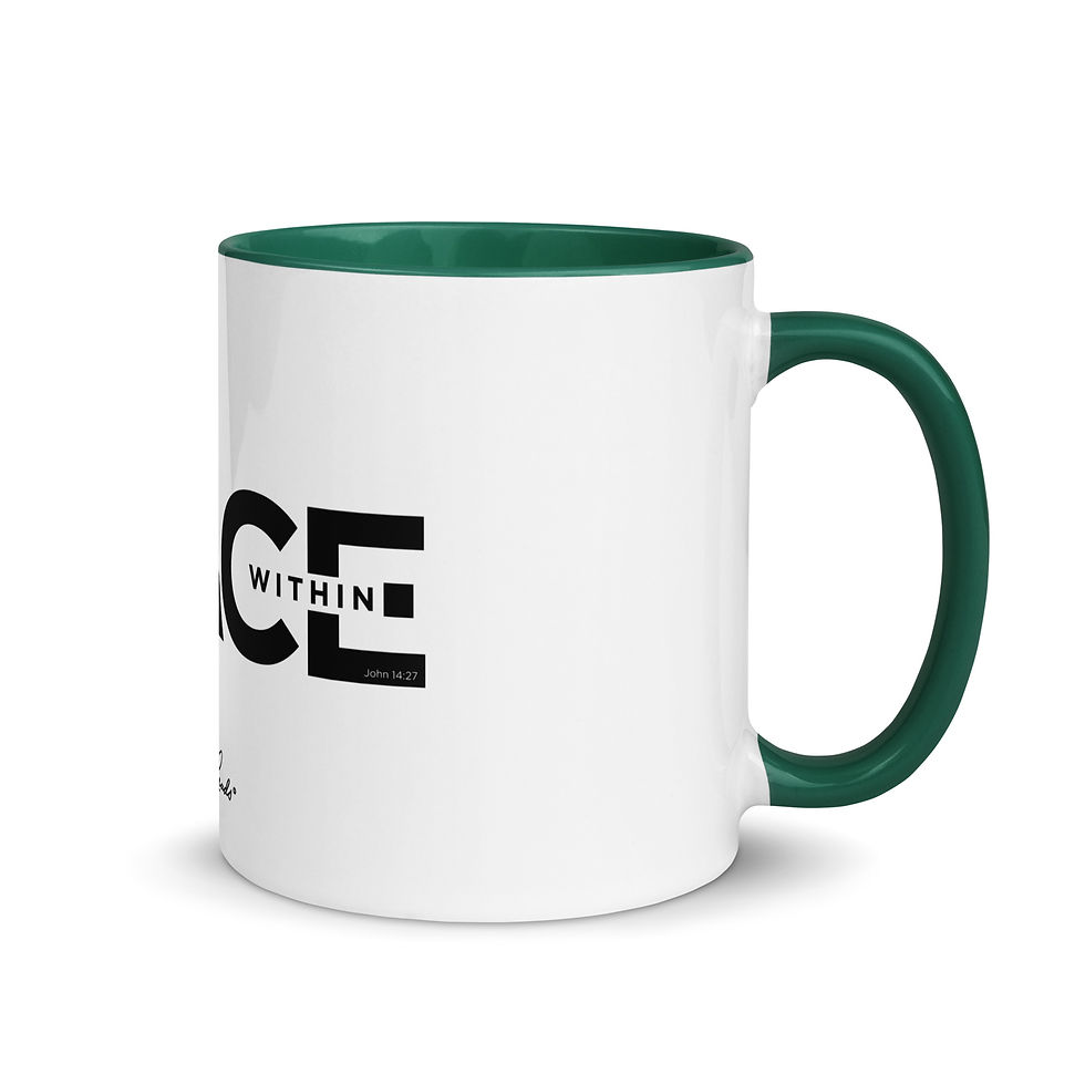Thumbnail: Peace Within - Mug with Color Inside