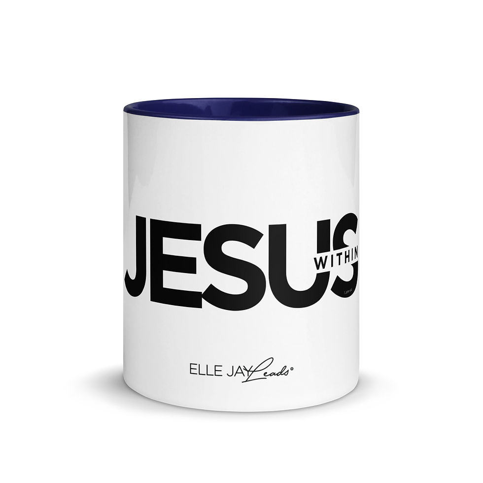 Thumbnail: Jesus Within - Mug with Color Inside