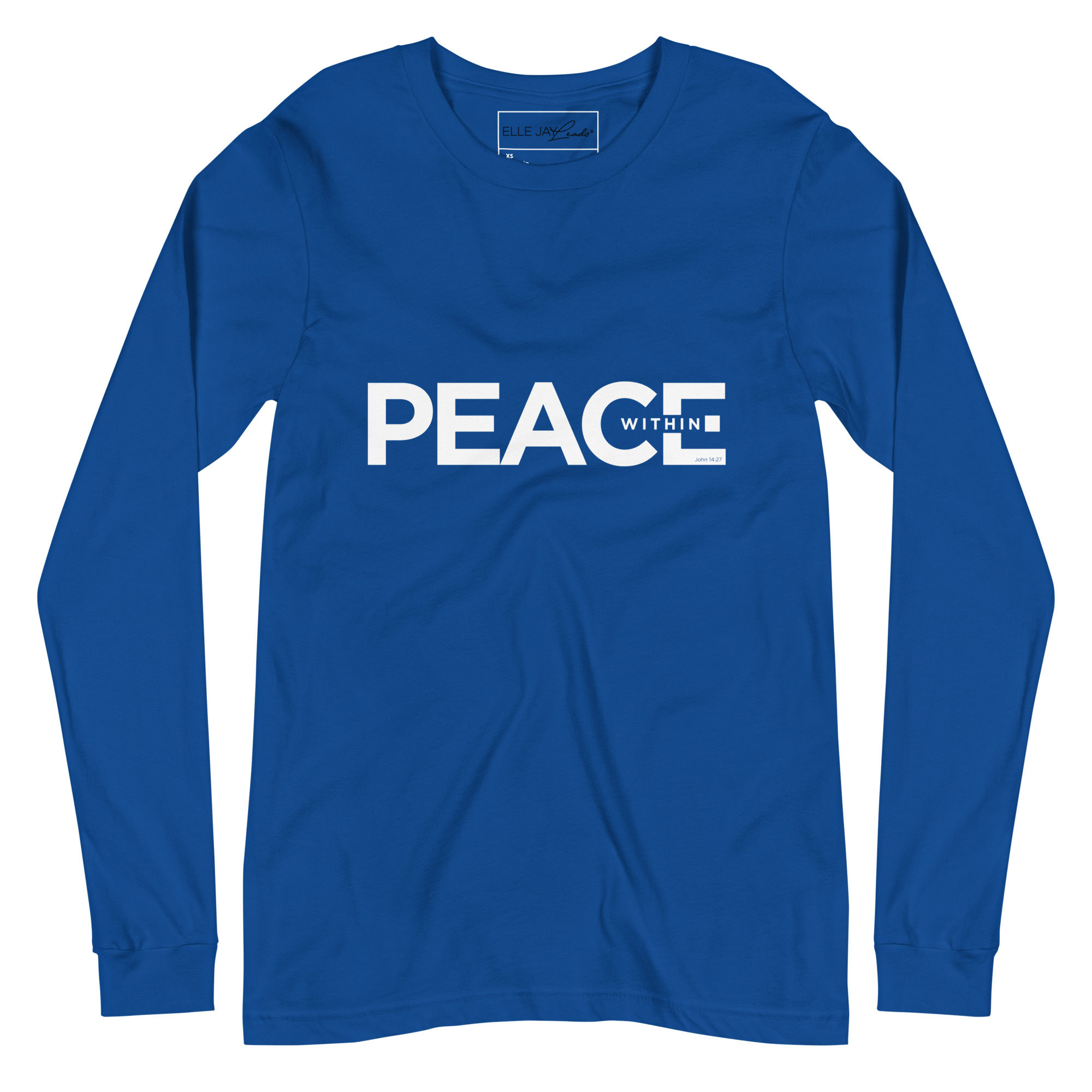 Peace Within - John 14:27 - Long Sleeve Tee