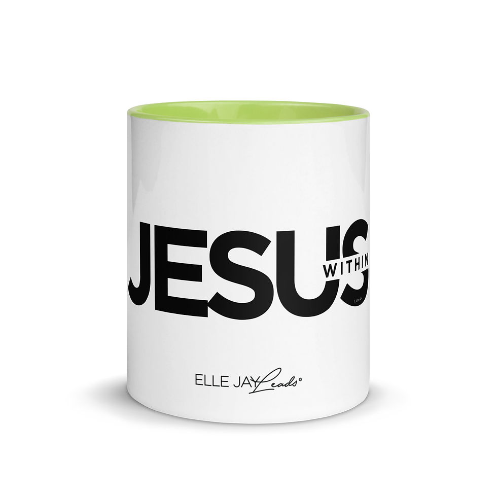 Thumbnail: Jesus Within - Mug with Color Inside