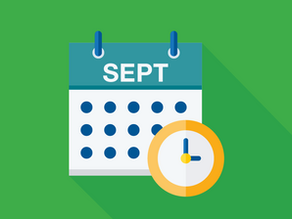 September 2021 Due Dates