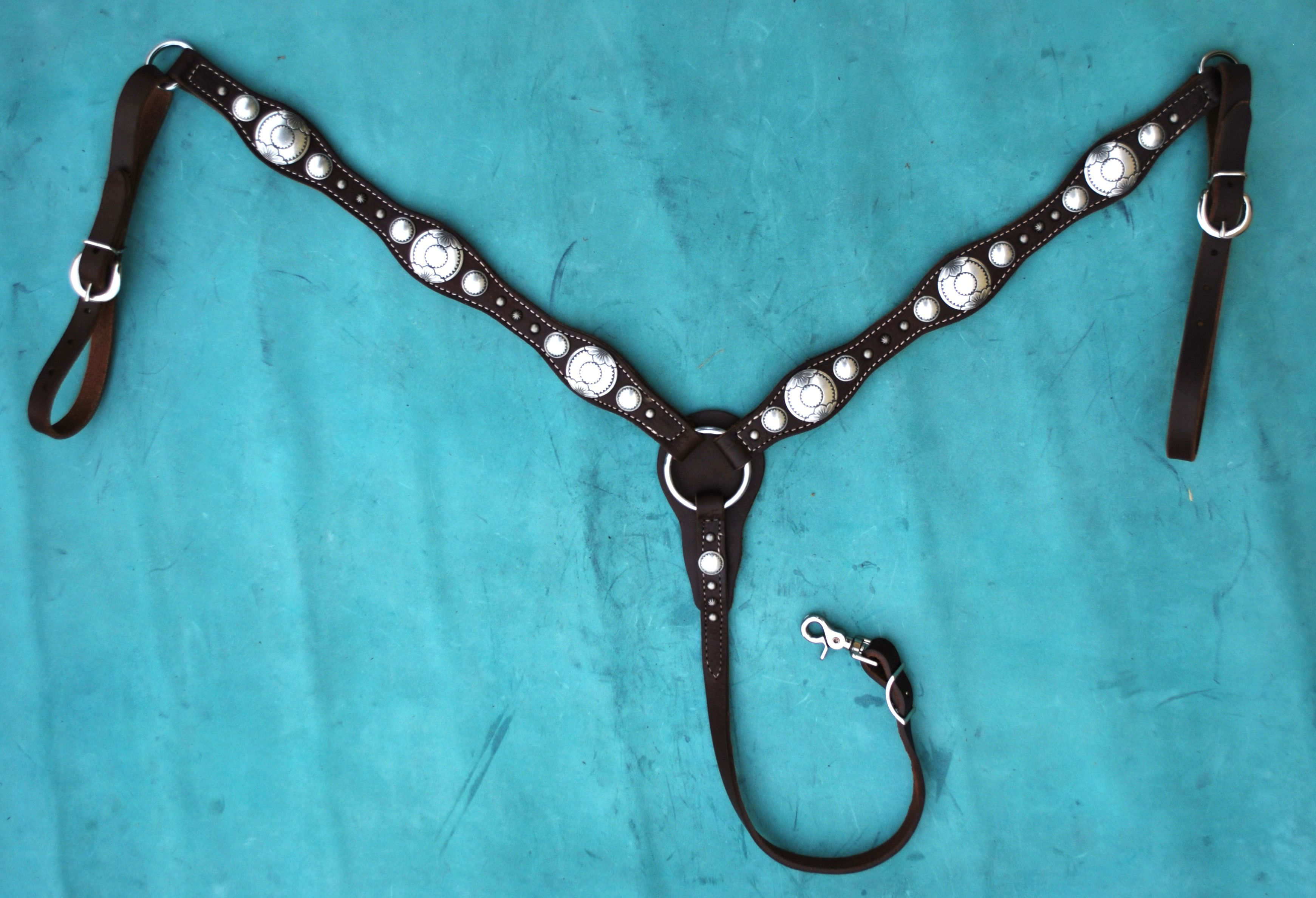Nickle Saltlick Scallop Breast Collar