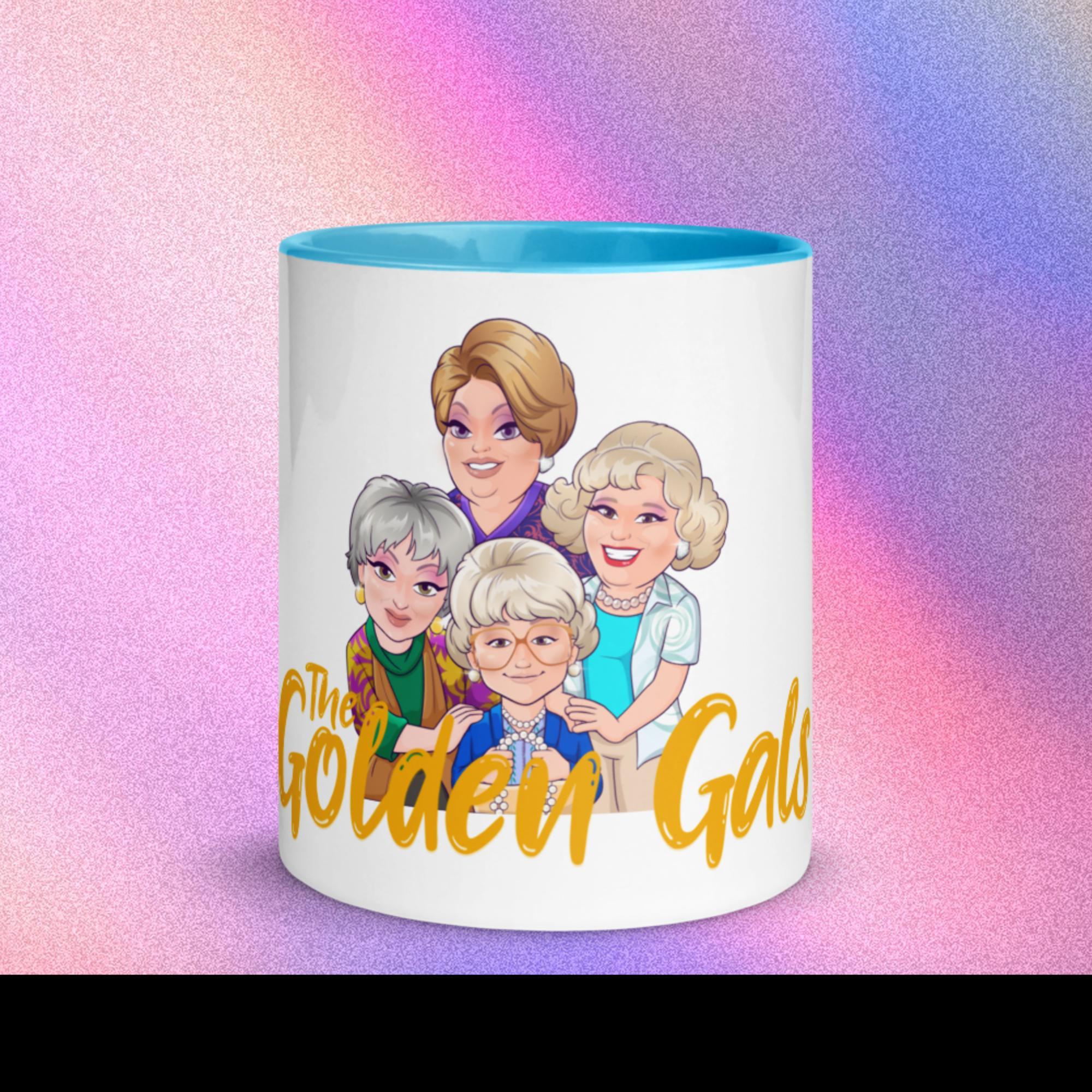 Golden Gals Live! Cartoon Mug