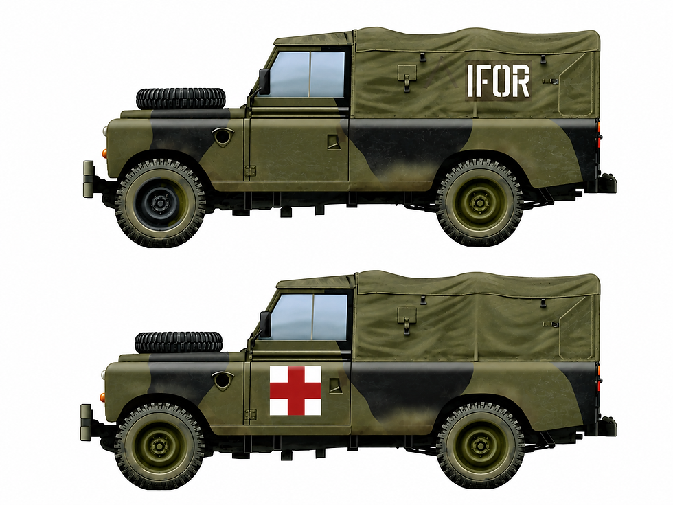 Miniatura: 6508 Italeri Land Rover Series III