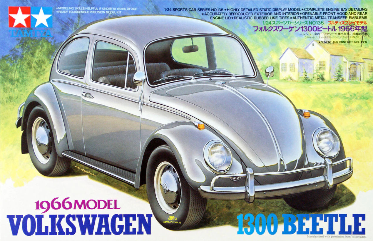 Volkswagen 1300 Beetle 1966 1/24
