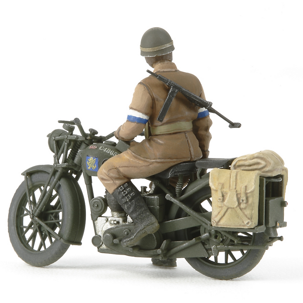 Miniatura: Brytyjski motocykl BSA M20