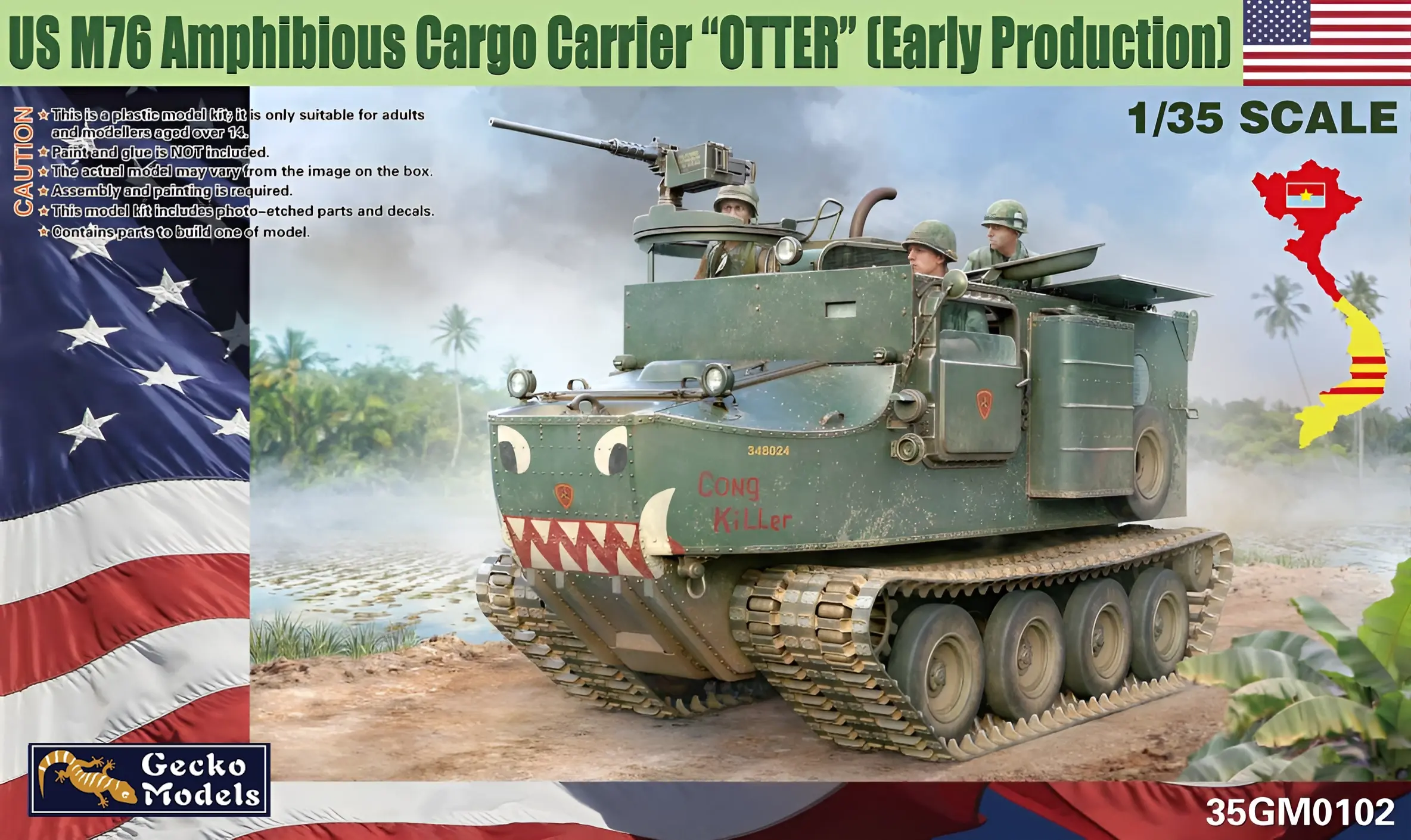 US M76 Amphibious Cargo Carrier Otter