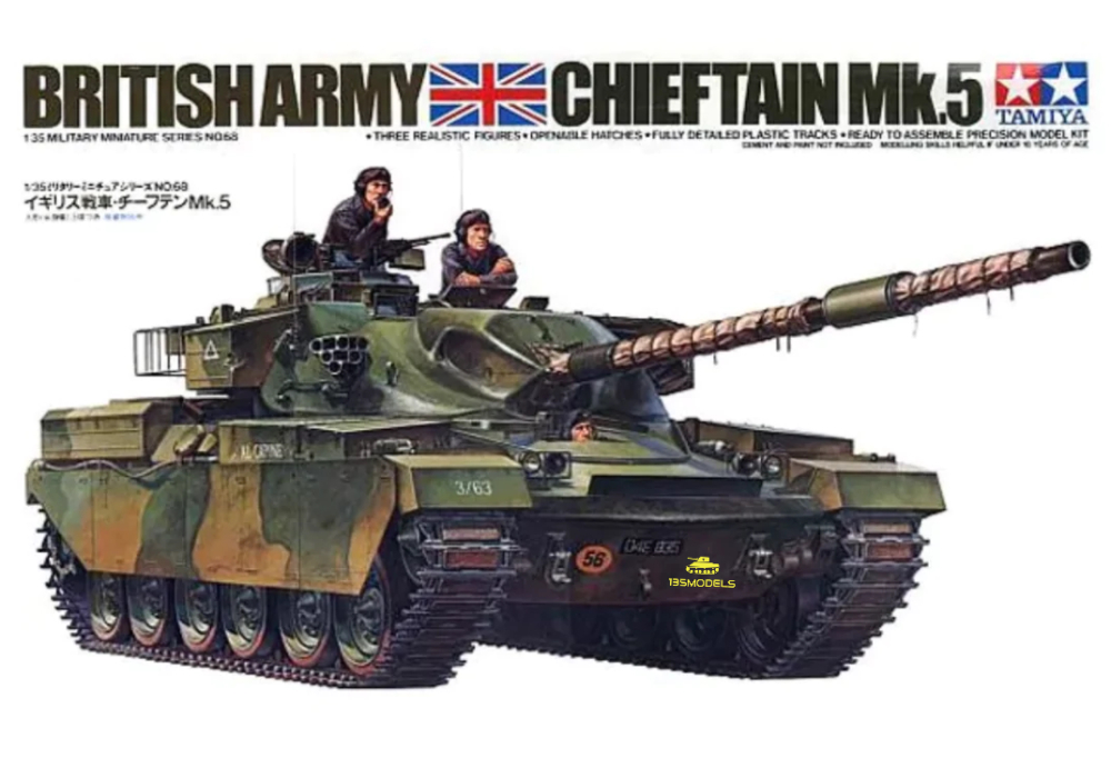 Tanque británico Chieftain Mk.5 1.35