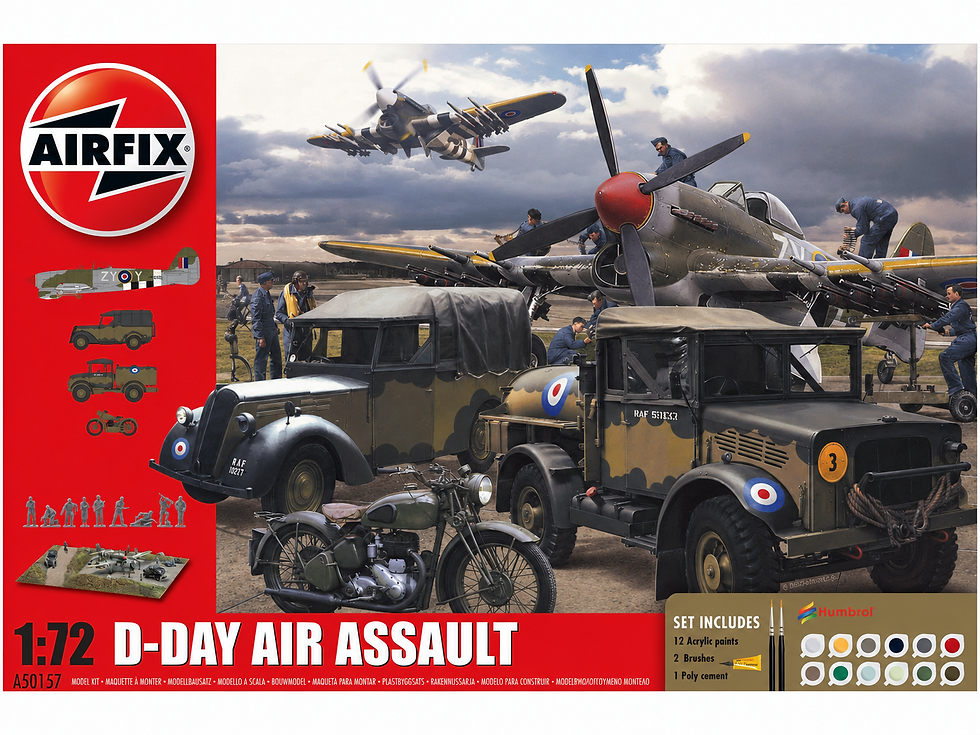 A50157A Airfix D-Day Air Assault Gift Set