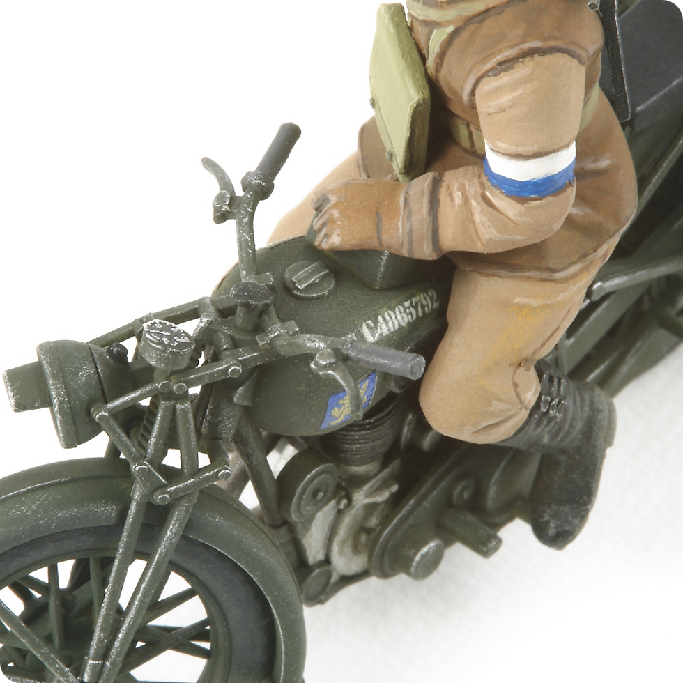 Miniatura: Brytyjski motocykl BSA M20