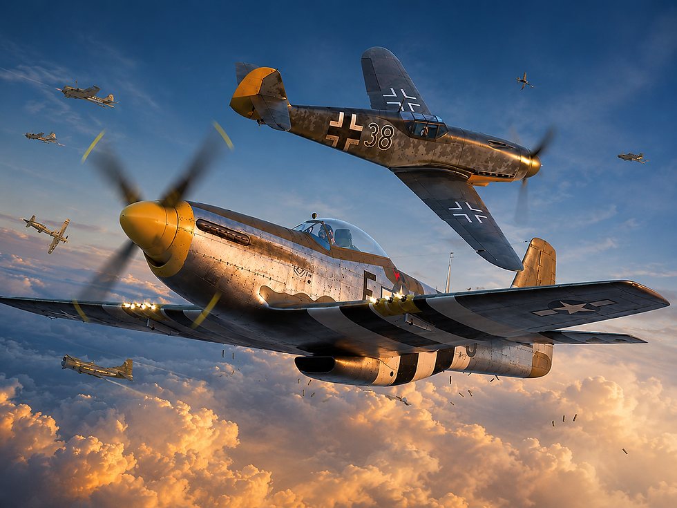 A50193 Airfix Dogfight Double Gift Set 1/72