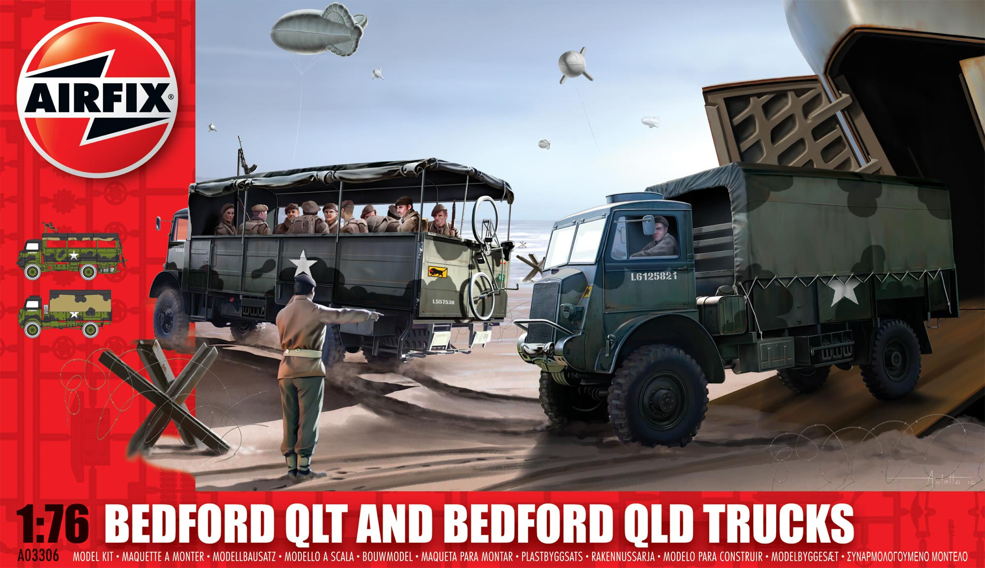 Bedford QLD/QLT Trucks 1/76