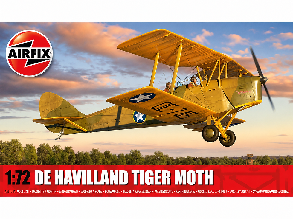 A02106A Airfix D.H.82a Tiger Moth