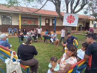 Cáritas dialoga e apresenta projetos junto às comunidades tradicionais