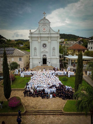 Romaria reúne bispos, presbíteros e seminaristas em São Domingos do Sul