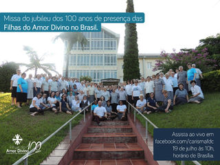 Irmãs Filhas do Amor Divino celebrarão o centenário de sua presença no Brasil