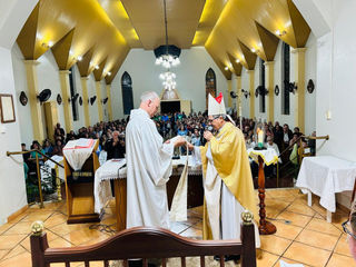 Paróquia de Entre-Ijuís acolhe novo pároco