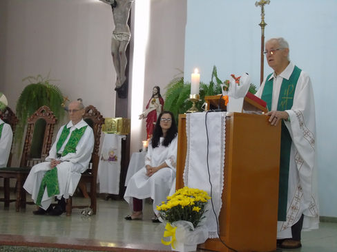 Pe. Leonardo Lunkes é acolhido na Paróquia de Porto Xavier